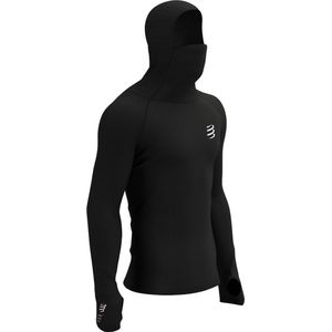 Compressport UltraLight Hoodie Heren - Sporttruien - zwart - Mannen