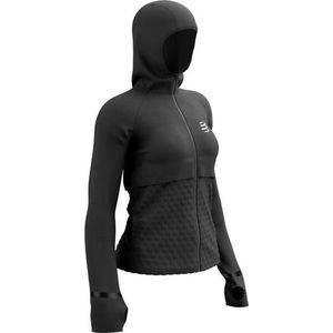 Compressport Winter Insulated 10/10 Jacket Zwart Waterdichte Hardloopjas