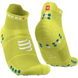 Compressport - Pro Racing Socks V4.0 Run Low - Compressiekousen - Blauw