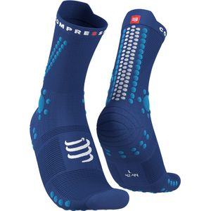Compressport Pro Racing Sock v4.0 Trail - sportsokken - lichtblauw - Unisex
