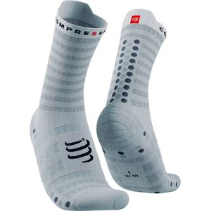 Compressport - Pro Racing Sokken V4 Ultrathin - Wit - Compressiekousen