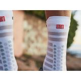 Compressport - Pro Racing Sokken V4 Ultrathin - Wit - Compressiekousen