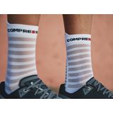 Compressport - Pro Racing Sokken V4 Ultrathin - Wit - Compressiekousen