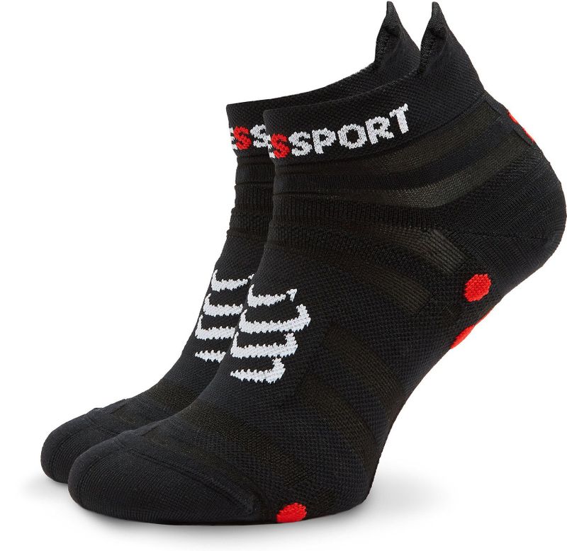 Pro Racing Socks - Ultralight Run - Compressiekousen - Zwart - Microvezel