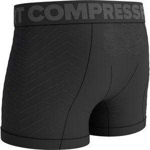 Compressport - Seamless Boxer - Sportonderbroek - Zwart
