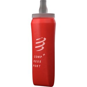 compressport ergoflask 500ml handheld red unisex bottle
