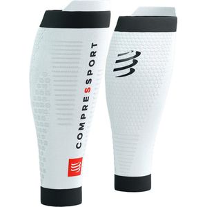 Compressport - R2 3.0 - Witte Compressiemouwen voor Training en Wedstrijd