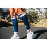 Compressport - R2 3 0 - Estate Blue - Compressiemouwen
