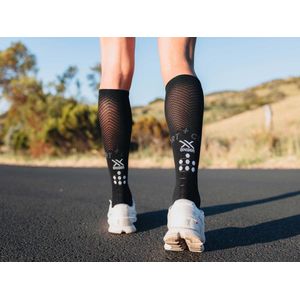 Compressport - Full Socks Oxygen - Compressiesokken - Ultralicht - Black