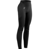 Compressport | Winter Running Legging | Lange Tight | Dames | Black