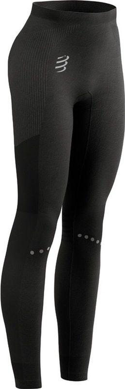 Compressport | Winter Running Legging | Lange Tight | Dames | Black