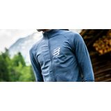 Compressport - Seamless Zip Sweatshirt - Zwart - Microvezel