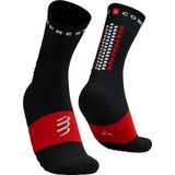Compressport - Ultra Trail Socks V2.0 - Trailrunsokken - Zwart/Wit/Rood