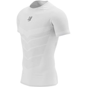 Compressport - On Off - Shirt - Wit - Microvezel - Ventilerend