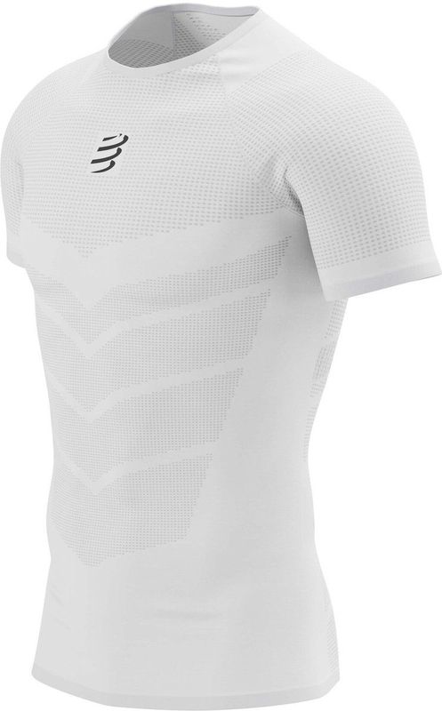 Compressport - On Off - Shirt - Wit - Microvezel - Ventilerend