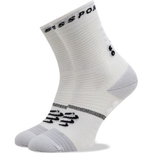 Hohe Unisex-Socken Compressport Pro Marathon V 2.0 SMCU3780002 Weiß