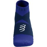 Compressport - Ultra Trail Low Socks - Blauw - Unisex - Compressiekousen