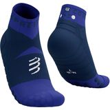 Compressport - Ultra Trail Low Socks - Blauw - Unisex - Compressiekousen