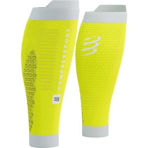 Compressport - R2 3.0 - Compressie Sleeves - Geel - Wit
