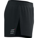 Compressport - Racing Split Shorts - Zwart - Korte Broeken