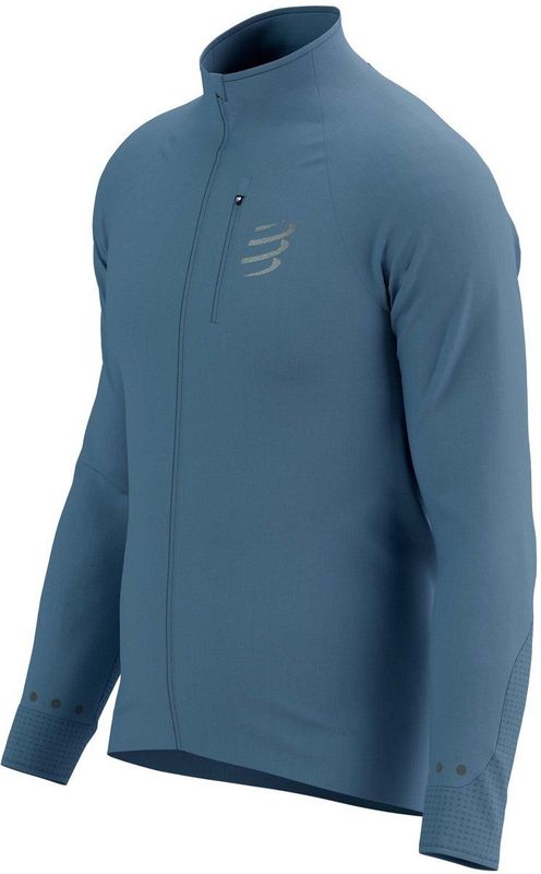 Compressport - Hurricane Windproof Jacket - Faded Denim - Jas