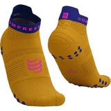 Compressport - Pro Racing Socks - Sportsokken - Low Cut - Zwart - Technisch Weefsel