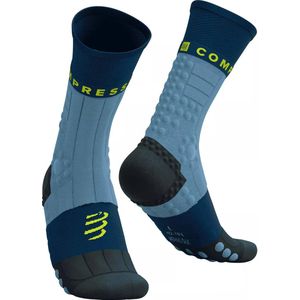 Compressport - Pro Racing Socks - Compressiekousen - Blauw - Unisex