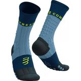 Compressport - Pro Racing Socks - Compressiekousen - Blauw - Unisex