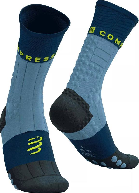 Compressport - Pro Racing Socks - Compressiekousen - Blauw - Unisex
