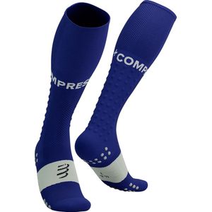 Compressport Full Socks Run Compressiesokken (blauw)