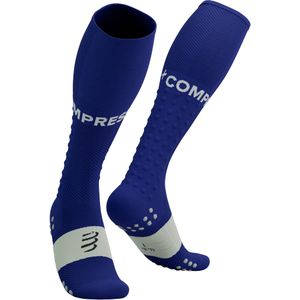 Compressport - Full Socks Run - Blauw - Microvezel - Voor Hardlopen