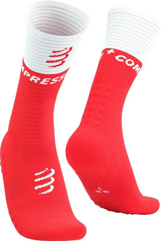Compressport - Oxygen - Compressiekousen - Middenkuit - Lichtgewicht - Gegradueerde Compressie