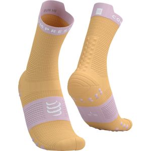 Compressport - Pro Racing V4.0 - Hardloopsokken - Oranje - Roze
