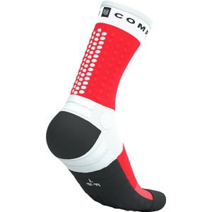 Compressport - Ultra Trail V2.0 - Sokken - Wit Rood