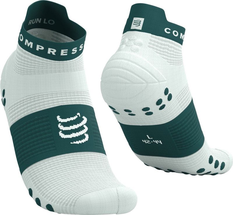 Compressport - Pro Racing Ultralight Run Low - Hardloopsokken - Zwart - Technisch Mesh