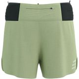 Compressport - Trail Racing Short - Hardloopshort - Olijfgroen - Dames