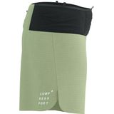 Compressport - Trail Racing Short - Hardloopshort - Olijfgroen - Dames