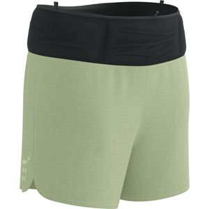 Compressport - Trail Racing Short - Hardloopshort - Olijfgroen - Dames