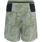 Compressport - Trail Racing 2-In-1 Short - Hardloopshort - Olijfgroen