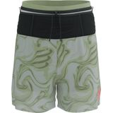 Compressport - Trail Racing 2-In-1 Short - Hardloopshort - Olijfgroen