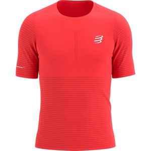 Compressport - Pro Racing Jersey Korte Mouwen - Rood - Heren