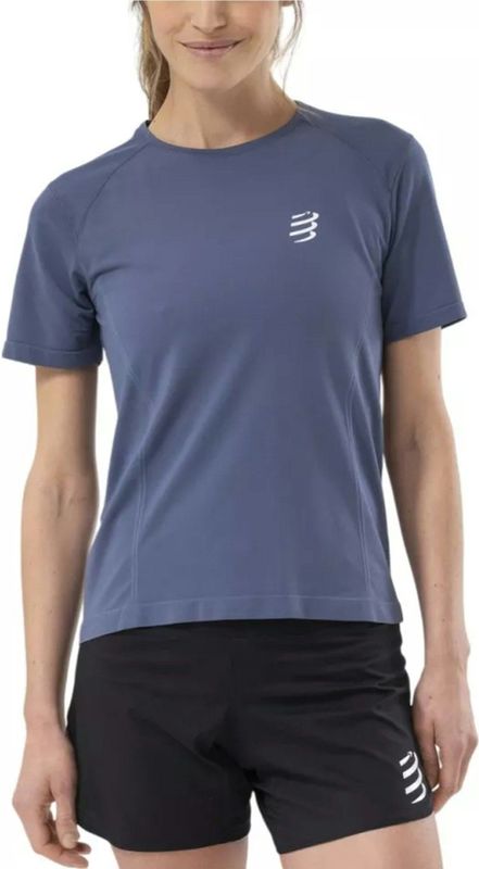 Technisch T Shirt - Dames - Zwart - Microvezel - Naadloos