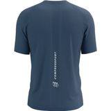 Compressport - Performance Jersey - Blauw - Korte Mouwen - Heren