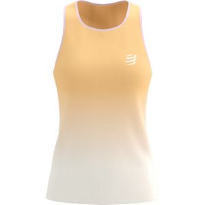 Compressport - Performance Singlet - Dames - Oranje - Ultralicht - Ademend