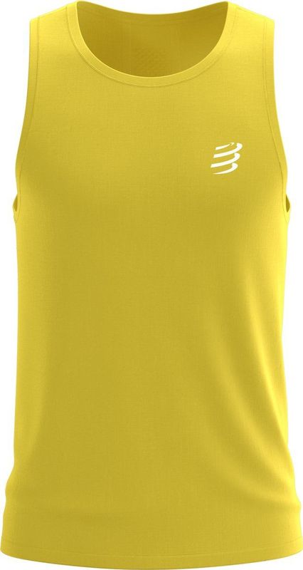 Compressport - Performance Singlet - Geel - Heren
