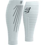 Compressport - R2 Aero - Compressie Armstukken - Wit - Aerodynamisch Ontwerp
