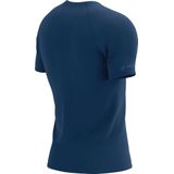 Trail Racing - SS T-shirt - Blauw - Slim-fit - Heren