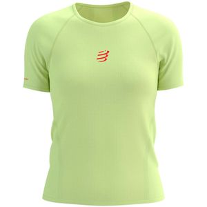 Trail - Racing SS T-shirt W - Shadow Lime - Dames T-shirt voor Trailrunning