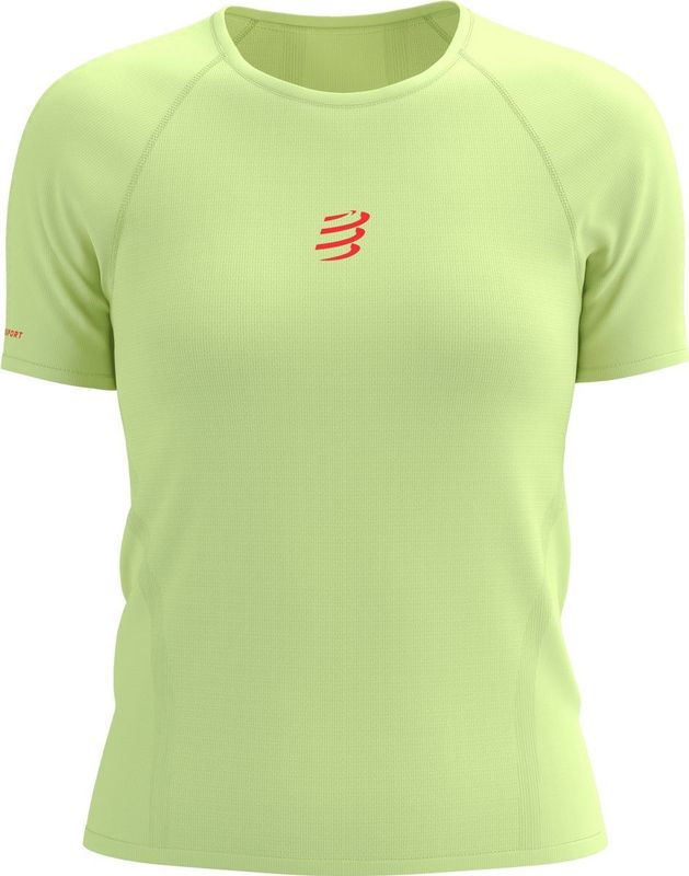 Trail - Racing SS T-shirt W - Shadow Lime - Dames T-shirt voor Trailrunning