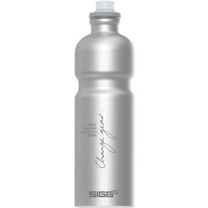 SIGG Move MyPlanet™ aluminium sportfles (0,75 l), luchtdichte fietsfles, lichte aluminium fietsfles, gemaakt in Zwitserland